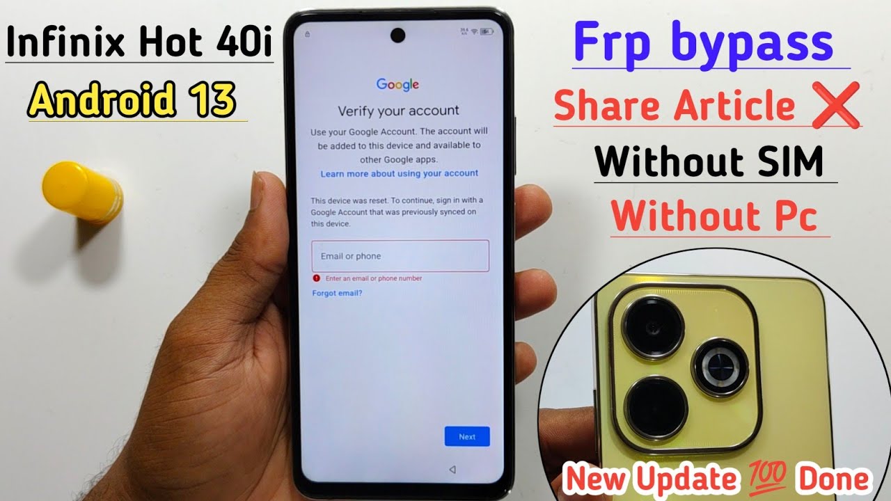 Infinix Hot 40i Frp Bypass || Infinix Hot 40i X6528 Infinix Hot 40i Frp Bypass || Infinix Hot 40i X6528