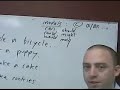 Exceptions to Countable Nouns (12)