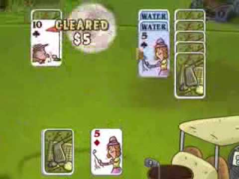 Video of game play for Fairway Solitaire
