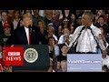 Trump v Obama: Battle of the presidents - BBC News