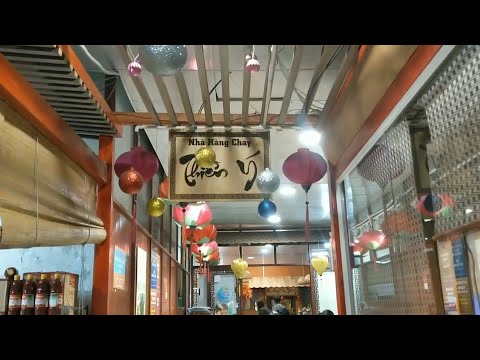 #55 buffet chay 70k tối ngày thường | nhà hàng chay Thiền Ý | Trần Quý Cáp