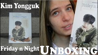 Unboxing - Kim Yongguk | Longguo - Friday n Night - 1st mini album A ver.