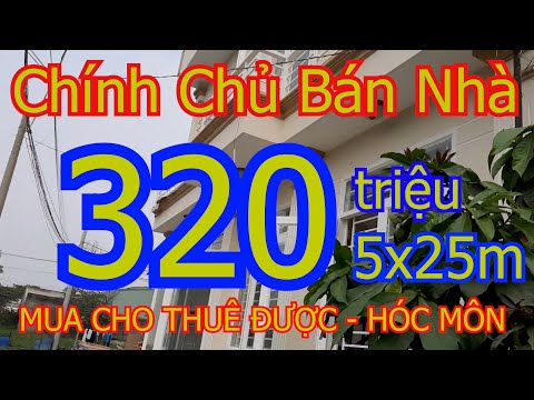 320 Triệu Nhà 5x25 Bán Nhà Hóc Môn Sổ Hồng Riêng Gần KCN Nhị Xuân I Nhà Hóc Môn 2021