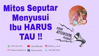 Mitos Seputar Asi Ibu Menyusui Wajib Tau