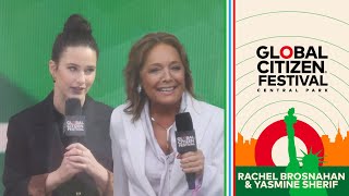 Rachel Brosnahan & Ecw's Yasmine Sherif On The Need For Education | Global Citizen Festival 2023
