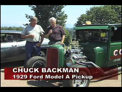 Chuck Backman's pickup is a modern interpretation of a traditional hot rod