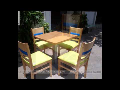 Bàn ghế cafe tại Hải Phòng - Nội thất quán cà phê tại Hải Phòng