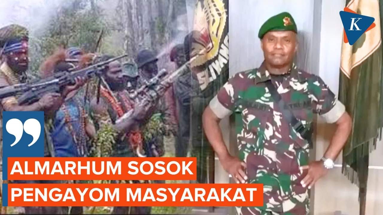 The figure of Lieutenant Oktovianus Sogarlay, Danramil who was shot The figure of Lieutenant Oktovianus Sogarlay, Danramil who was shot
