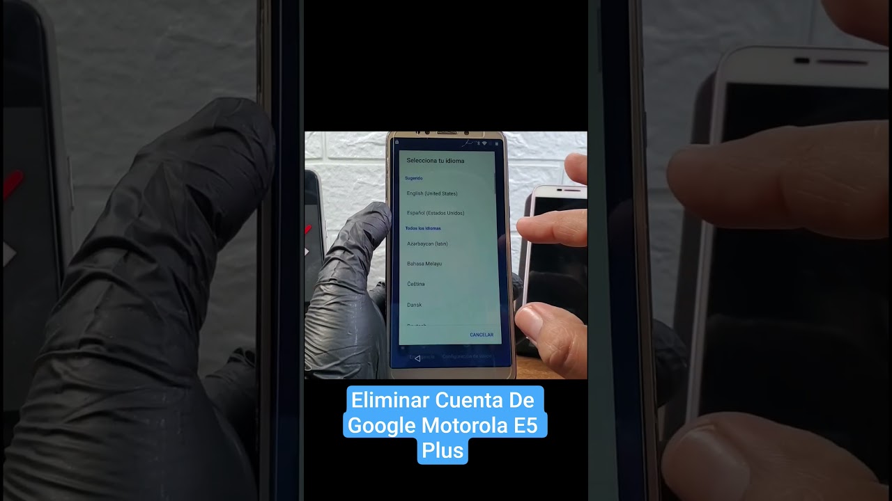 Remove Google Motorola E5 Plus #desbloqueo account Remove Google Motorola E5 Plus #desbloqueo account