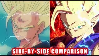 DRAGON BALL FighterZ - Outros/Endings Side by Side Comparison Game and Anime - XB1 PS4 PC