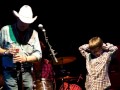 Billy Joe Shaver meets a lifelong fan at The Kessler Theater