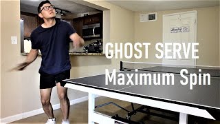 Master the Ghost Serve: Table Tennis Serve Tutorial [Subtitles Available]