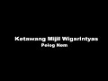 Javanese gamelan: Mijil Wigaringtyas