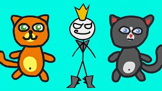 Приключение В Стране Стикменов. Серия 9. Бубу И Васян. Игра Draw A Stickman Epic 3 На Игрули Tv