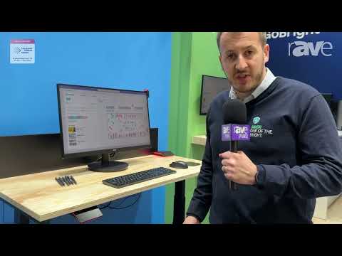 ISE 2024: GoBright Features Desk Booking Solution for Height Adjustable Desk
