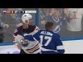 Milan Lucic attacks Mathieu Joseph Line Fight Ensues Tampa Bay Lightning vs Edmonton Oilers 11/6/18