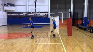 Elizabeth Marcin Setter Opposite Hitter Skills Video - Cl Of 2015