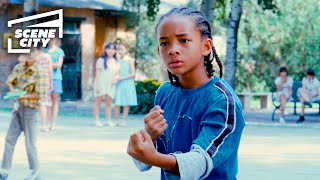 The Karate Kid: Dre Faces Bullies (JADEN SMITH SCENE)