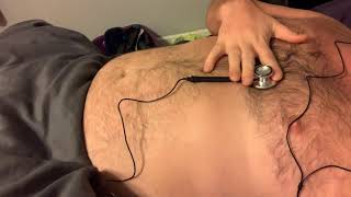 Morning Tummy Sounds After Chugging A Diet Coke Asmr Heartbeat Male