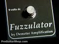 Demeter Fuzzulator Fuzz Pedal FUZ-1