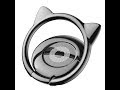 Baseus Cat Ear Ring Design Phone Ring Holder Bracket