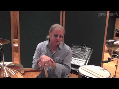 ProMark Drumsticks: Ian Paice of Deep Purple Discusses His Lefty Drum Kit and his 14 ProMark Drumsticks: Ian Paice of Deep Purple Discusses His Lefty Drum Kit and his 14
