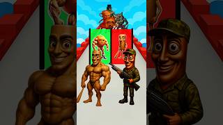 Army Tong Tong Vs Bodybuilder Tong Tong Sahur Mateo Vs Build A Queen Run Who Wins?