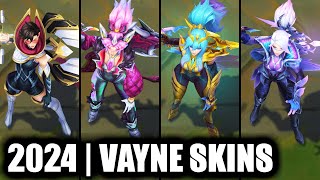 All Vayne Skins Spotlight 2024 League Of Legends
