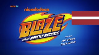 Blaze Y Los Monster Machines Intro Theme Song In Latvian Better Quality Letón Latviešu Undubbed