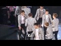 EXO members covering LuHan, Tao, Kris.