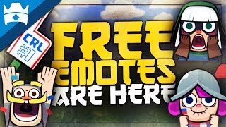 FREE EMOTES COMING TO CLASH ROYALE?! ALL ABOUT FANTASY ROYALE! || Clash World Ep. 29