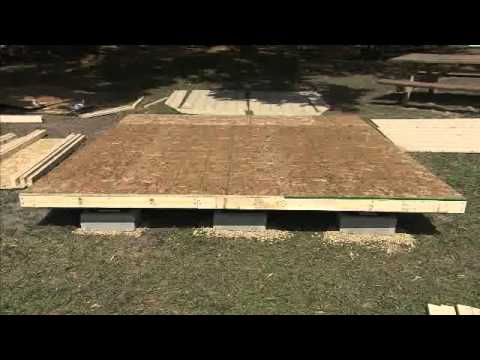 Want to Build A Shed? Let Heartland Show You The Easy Way! - YouTube