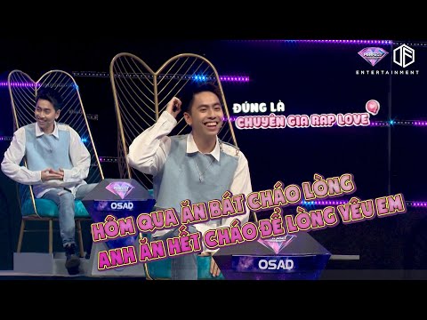 "Thánh thả thính" Trần Nhậm cũng phải "Bái Phục" trước tài chơi chữ của Osad | Tỏ Tình Hoàn Mỹ