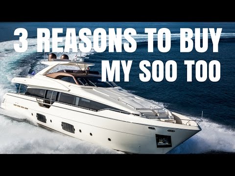 Ferretti 960 Yacht For Sale - 3 Reasons to Buy