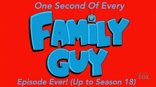 One Second Of Every Family Guy Episode Ever Up To Season 18