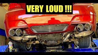 BMW E60 M5 V10 S85 Straight Pipes *IT SOUNDS LIKE A LAMBORGHINI*