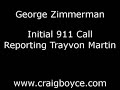 George Zimmerman Trayvon Martin 911 Call