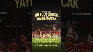 Galatasaray Şampiyonlar Ligi Maçı Ne Zaman ? Hangi Kda Trt Canlı Izlenir