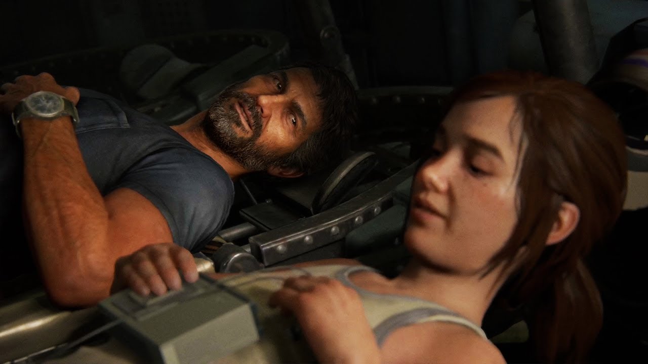 Жесткий секс в машине из порно мультика The Last of Us