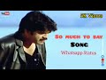 So much to say Song WhatsApp status | Santhosham Movie | Nagarjuna | Gracy Singh