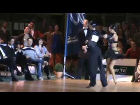 IDSF INTERNATIONAL OPEN LATIN ／ DSFO 2011 ／  Andrea de Angelis and Fomenko Uliana -- solo samba