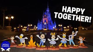 Meeting Mickey And Minnie Mouse At Town Square Theater In Disney World Disney Happy Meal Toys In 4K