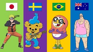 Cartoon From Different Countries Pt.12