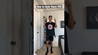How To Style Yeezy 700 Og Styling My Shoes V14