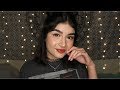 ASMR Makeup Unboxing | Lots of Triggers 🖤
