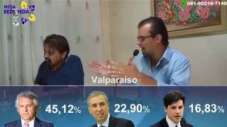 Programa MESA REDONDA exibido em 09Oct fazendo uma Análise do primeiro turno das eleições 2018