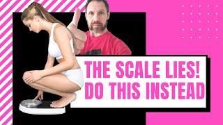 The scale lies! Do this to check your real fat and lean muscle content. #fatloss #weightloss