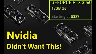 This is not the RTX 3060 Nvidia Wanted