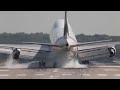 Very HARD Boeing 747 Landing