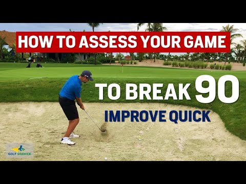 How to Break 90 with my Video Game Golf Assessment Method for QUICK WINS!
